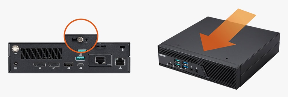 PB64-B50060MH ASUS PB64-B50060MH Intel Ultra 5-225 16GB DDR5 256GB SSD FreeDos Mini Bilgisayar h10