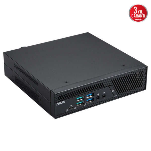 ASUS Mini Bilgisayar PB64-B50060MH, kompakt ve güçlü mini bilgisayar, çoklu bağlantı seçenekleri ve şık tasarım.