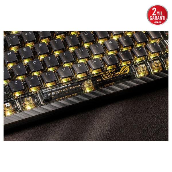 Asus Rog Azoth Extreme Edition 20. Yıl Nx Mekanik Switch 8k Hz Hotswap Rgb Kablosuz Türkçe Gaming Klavye 11
