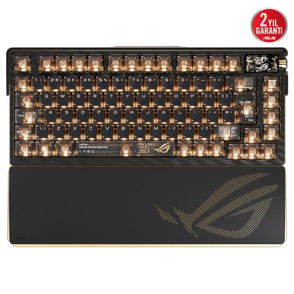 Asus Rog Azoth Extreme Edition 20. Yıl Nx Mekanik Switch 8k Hz Hotswap Rgb Kablosuz Türkçe Gaming Klavye 3