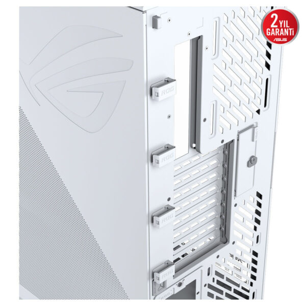 Asus Rog Cronox Gr801 White Edition Argb Panaromik Temperli Cam Lcd Ekranlı Full Tower E Atx Gaming Kasa 19