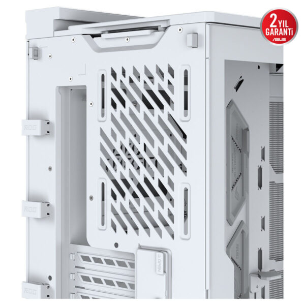 Asus Rog Cronox Gr801 White Edition Argb Panaromik Temperli Cam Lcd Ekranlı Full Tower E Atx Gaming Kasa 20