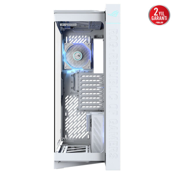 Asus Rog Cronox Gr801 White Edition Argb Panaromik Temperli Cam Lcd Ekranlı Full Tower E Atx Gaming Kasa 5