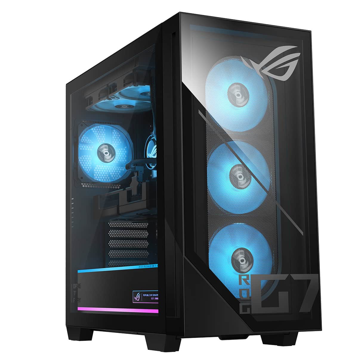 Asus Rog G700 G700tf 7265kf555w Intel Core Ultra 7 265kf 16gb Ddr5 1tb Ssd W11 Home Gaming Masaustu Bilgisayar Fc1