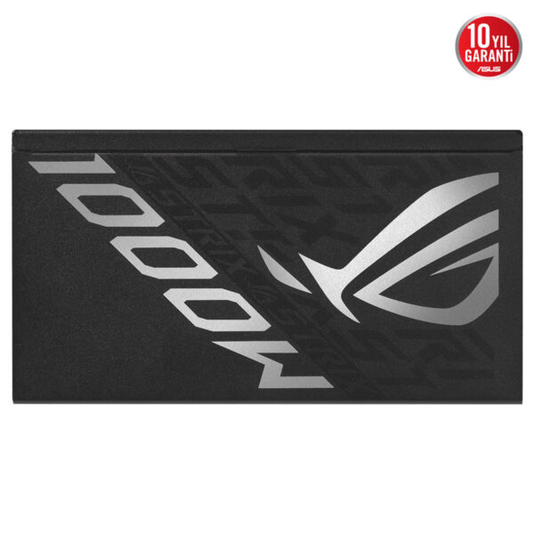 ASUS ROG Strix 1000W Platinum güç kaynağı, yüksek performans ve dayanıklılık sağlayan modüler tasarım.