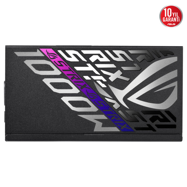 ASUS ROG Strix 1000W Platinum güç kaynağı, yüksek performans ve dayanıklılık sağlayan modüler tasarım ile oyun ve yüksek performans bilgisayarları için ideal.