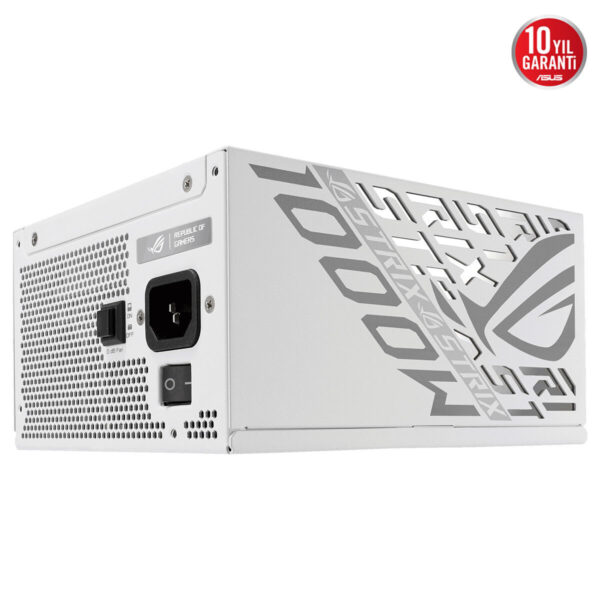 Asus Rog Strix 1000w Platinum White Edition 1000w 80+ Platinum Pcie 5.1 Full Modüler Atx 3.1 Beyaz Güç Kaynağı 13