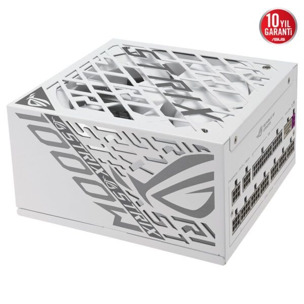 Asus Rog Strix 1000w Platinum White Edition 1000w 80+ Platinum Pcie 5.1 Full Modüler Atx 3.1 Beyaz Güç Kaynağı 6