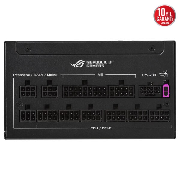 Asus Rog Strix 1200w Platinum (rog Equalizer) 1200w 80+platinum Full Modüler Atx 3.1 Güç Kaynağı 16