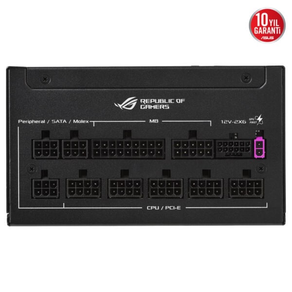 Asus Rog Strix 850w Platinum (rog Equalizer) 850w 80+ Platinum Full Modüler Fanlı Güç Kaynağı 16