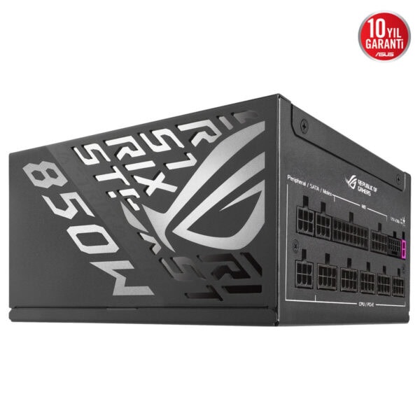 Asus Rog Strix 850w Platinum (rog Equalizer) 850w 80+ Platinum Full Modüler Fanlı Güç Kaynağı 6