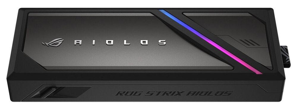 ROG STRIX AIOLOS/BLK/G/AS ASUS ROG Strix Aiolos M.2 NVMe Harici SSD Kutusu H1