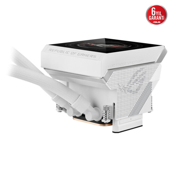 Asus Rog Strix Lc Iv 360 Argb Lcd 360mm Intel Amd Uyumlu Beyaz Sıvı Soğutucu 10