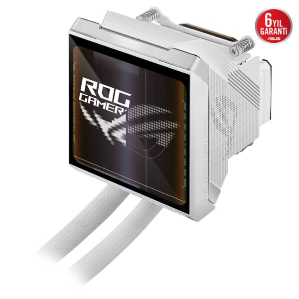 Asus Rog Strix Lc Iv 360 Argb Lcd 360mm Intel Amd Uyumlu Beyaz Sıvı Soğutucu 12