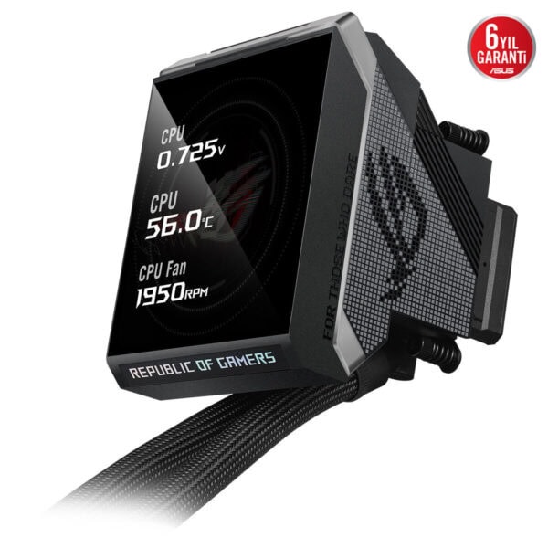 Asus Rog Strix Lc Iv 360 Argb Lcd 360mm Intel Amd Uyumlu Sıvı Soğutucu 12