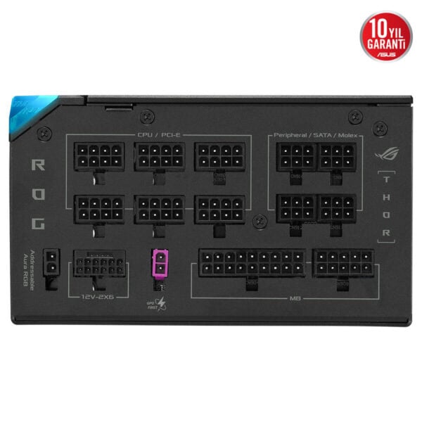 Asus Rog Thor 1000w Platinum Iii (rog Equalizer) 1000w 80+platinum Full Modüler Atx 3.1 Güç Kaynağı 13