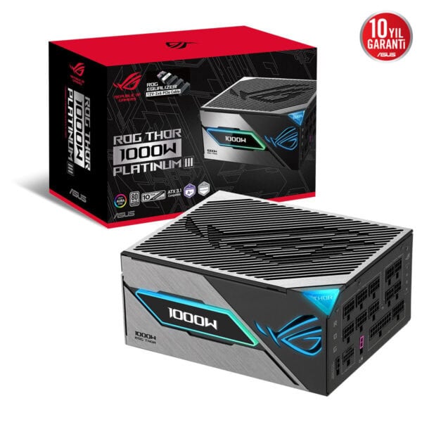 Asus Rog Thor 1000w Platinum Iii (rog Equalizer) 1000w 80+platinum Full Modüler Atx 3.1 Güç Kaynağı 2