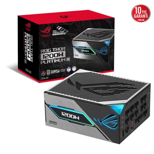 Asus Rog Thor 1200w Platinum Iii (rog Equalizer) 1200w 80+platinum Full Modüler Atx 3.1 Güç Kaynağı 2