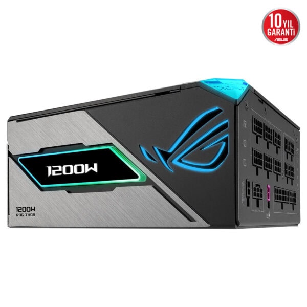 Asus Rog Thor 1200w Platinum Iii (rog Equalizer) 1200w 80+platinum Full Modüler Atx 3.1 Güç Kaynağı 5