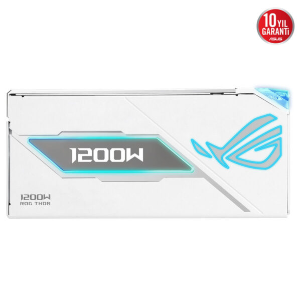 Asus Rog Thor 1200w Platinum Iii White Edition (rog Equalizer) 1200w 80+ Platinum Full Modüler Atx 3.1 Beyaz Güç Kaynağı 7