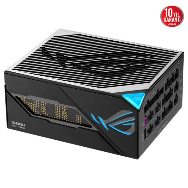 Asus Rog Thor 1600w Titanium Iii Evo (rog Equalizer) 1600w 80+titanium Full Modüler Atx 3.1 Güç Kaynağı 4