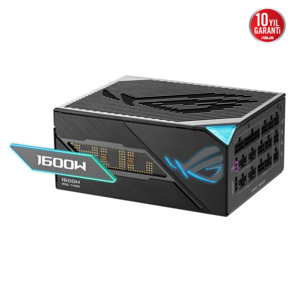 Asus Rog Thor 1600w Titanium Iii Evo (rog Equalizer) 1600w 80+titanium Full Modüler Atx 3.1 Güç Kaynağı 5