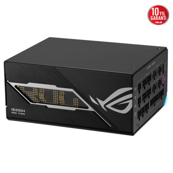 Asus Rog Thor 1600w Titanium Iii Evo (rog Equalizer) 1600w 80+titanium Full Modüler Atx 3.1 Güç Kaynağı 6
