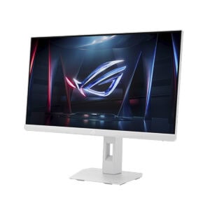 ASUS ROG XG259QNSR-W 24.5 inç 420Hz Full HD oyun monitörü, hızlı tepki süresi ve Adaptive Sync teknolojisi ile yüksek performans sağlar.