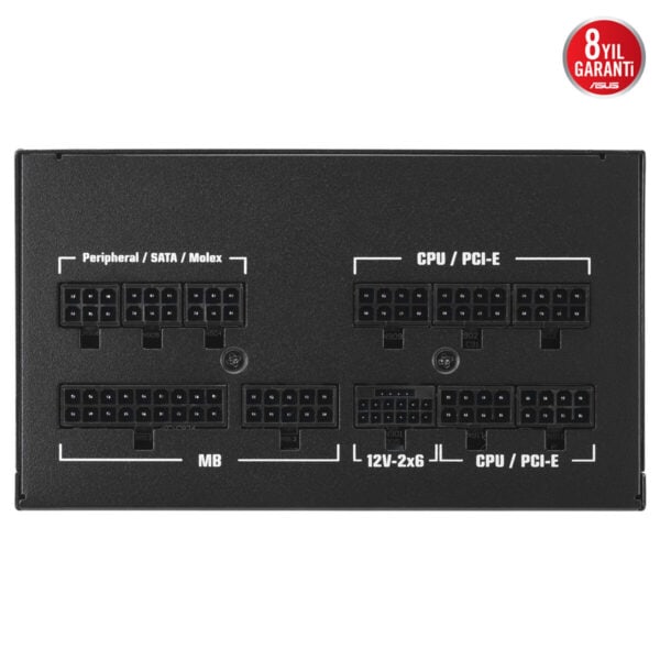 Asus Tuf Gaming 1000g Evo 1000w 80+gold Pcie 5.1 Full Modüler Atx 3.1 Güç Kaynağı 10