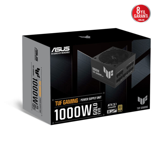 Asus Tuf Gaming 1000g Evo 1000w 80+gold Pcie 5.1 Full Modüler Atx 3.1 Güç Kaynağı 15