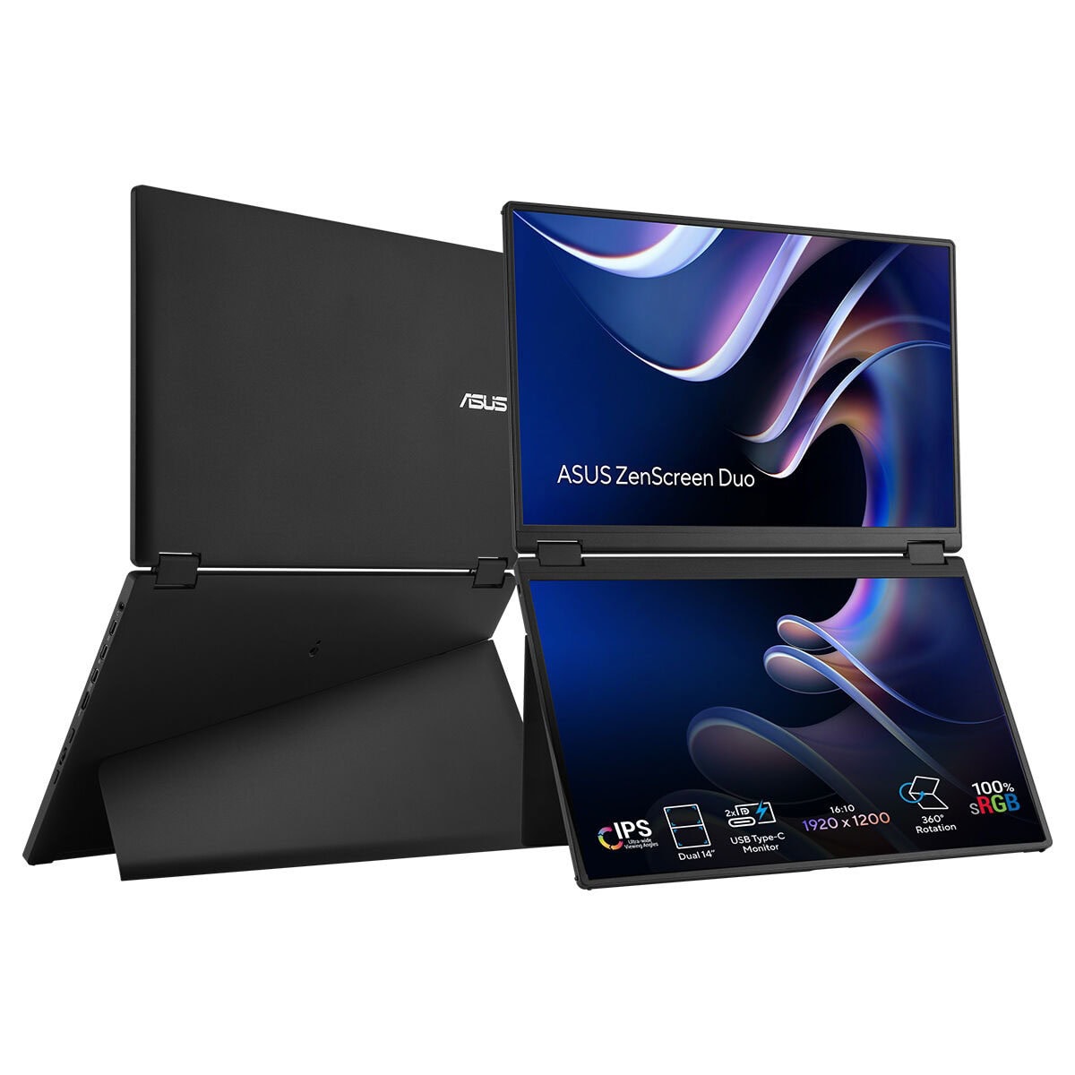 Asus Zenscreen Duo Mb14fcd 14 Inç 60hz 5ms Wuxga Ips Taşınabilir Monitör 1