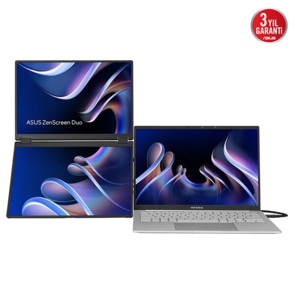 Asus Zenscreen Duo Mb14fcd 14 Inç 60hz 5ms Wuxga Ips Taşınabilir Monitör 4