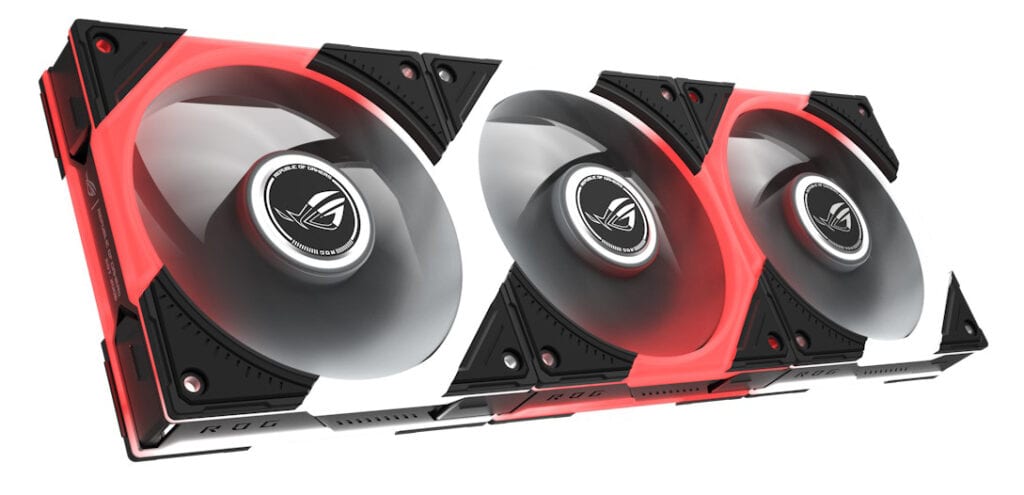 ASUS ROG Cronox ARGB ve Eurux GR120 soğutucu fanlar, yüksek performans ve şık tasarım ile dikkat çekiyor.