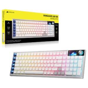 Corsair Vanguard Air 99 Wireless Beyaz Opx Low Profile Switch 8k Hz Rgb Kablosuz Ingilizce Mekanik Gaming Klavye Ch 91h901b Uk Fc2