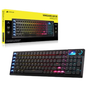 Corsair Vanguard Air 99 Wireless Opx Low Profile Switch 8k Hz Rgb Kablosuz Ingilizce Mekanik Gaming Klavye Ch 91ha01b Uk Fc2