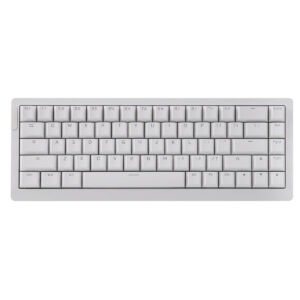 Epomaker He68 Lite White Clear Mag Manyetik Switch 8k Hz Hall Effect Rgb Ingilizce Gaming Klavye 2 Yil Birebir Degisim Garantili Fc2