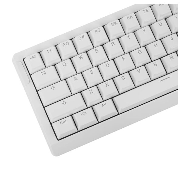 Epomaker He68 Lite White Clear Mag Manyetik Switch 8k Hz Hall Effect Rgb Ingilizce Gaming Klavye 2 Yil Birebir Degisim Garantili Fc4