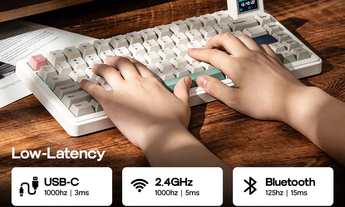 Yüksekliği Ayarlanabilir Ergonomik Klavye