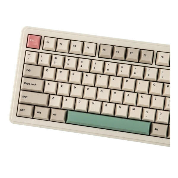 Epomaker Rt82 Retro White Sea Salt Silent Switch Hotswap Rgb Kablosuz Ingilizce Mekanik Gaming Klavye 2 Yil Birebir Degisim Garantili Fc6
