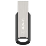 Lexar JumpDrive M400 64GB USB 3.0 bellek, şık ve dayanıklı tasarımıyla yüksek hızlı veri aktarımı sağlar.