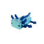 Minecraft Mavi Axolotl Kasa Özel Mini Figür (3 4 Cm) 1