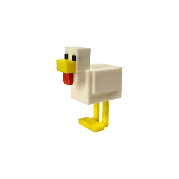 Minecraft Tavuk Kasa Özel Mini Figür (3 4 Cm) 3
