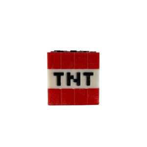 Minecraft Tnt Blok Kasa Özel Mini Figür (3 4 Cm) 1