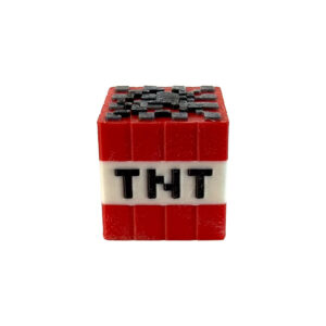 Minecraft Tnt Blok Kasa Özel Mini Figür (3 4 Cm) 2