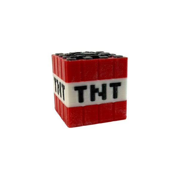 Minecraft Tnt Blok Kasa Özel Mini Figür (3 4 Cm) 3
