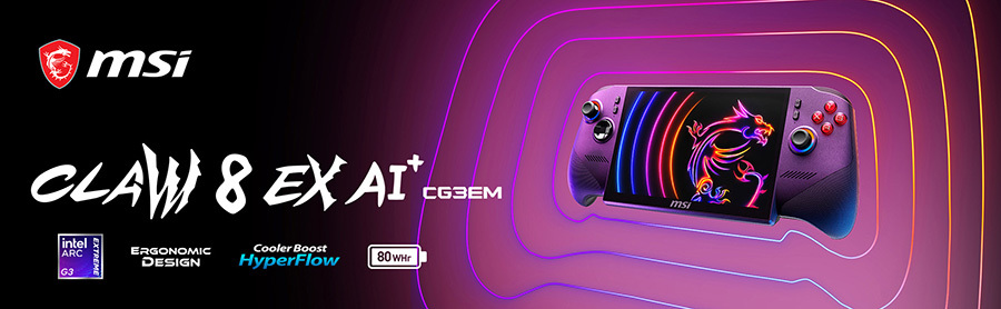 msi-claw-8-ex-ai-cg3em-intel-arc-g3-extreme-32gb-lpddr5x-1tb-ssd-8-inc-full-hd-120hz-w11-home-dokunmatik-oyun-konsolu