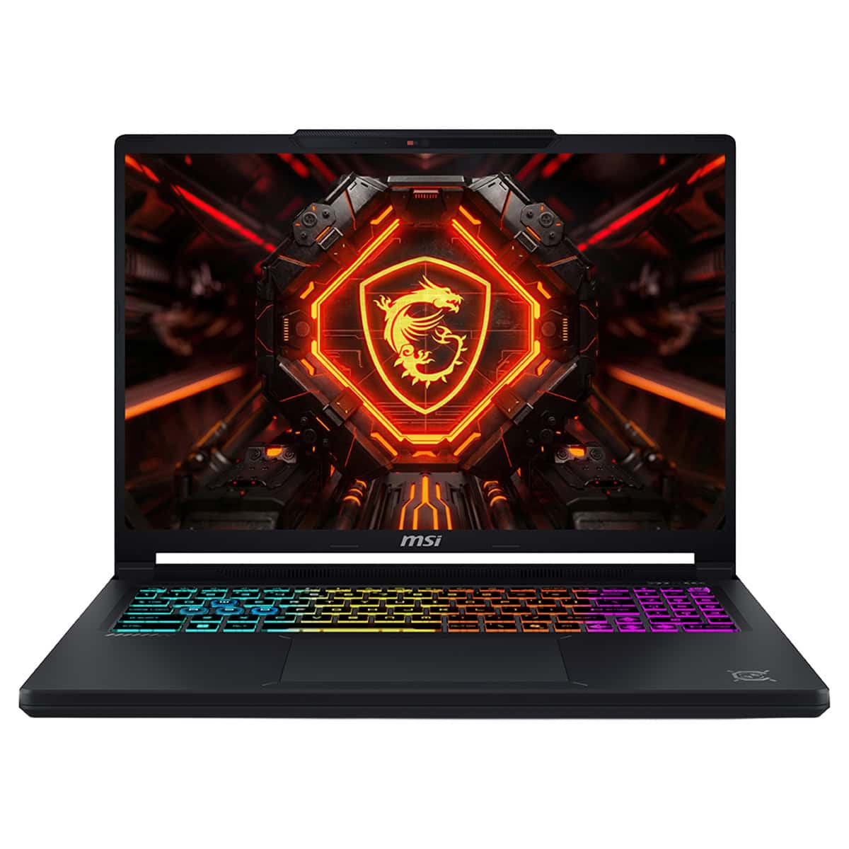 MSI CROSSHAIR 16 HX oyun dizüstü bilgisayarı, 16 inç 2K QHD+ ekran ve RGB aydınlatmalı klavye ile yüksek performanslı oyun deneyimi sunar.