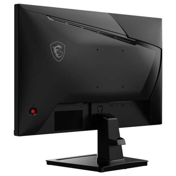 MSI MAG 256F E20 24.5 inç Full HD gaming monitör arka paneli ve bağlantı noktaları, şık tasarım ve dayanıklı yapı.