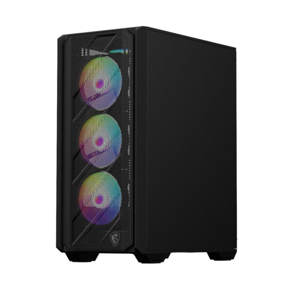 Msi Mag Forge 141a B75 Pcie5 Ii 4x120mm Rgb Fan Temperli Cam Msi Mag A750bn 750w 80+ Bronze Mid Tower Atx Gaming Kasa 3