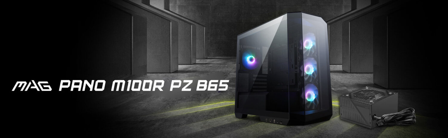 MSI MAG PANO M100R PZ B65 Gaming Kasa